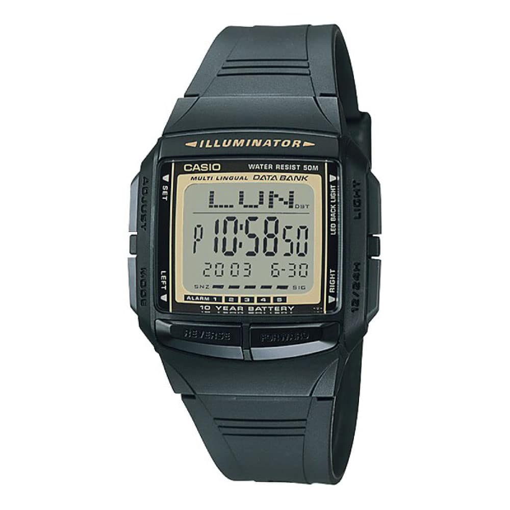 DB-36-9AV Reloj Casio para Hombre, Illuminator 10 Años de Batería