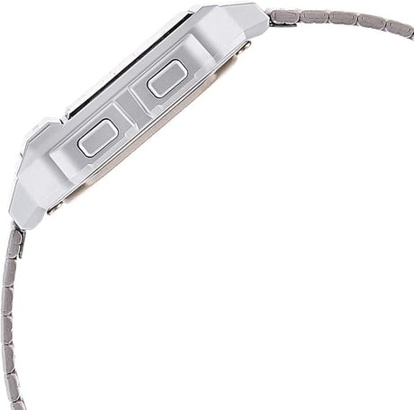 DB-380-1 Reloj Casio Digital Illuminator para Hombre y Mujer con Pulsera de Metal y Data Bank