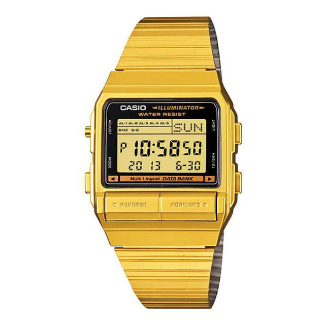 DB-380G-1 Reloj Casio Unisex, Illuminator Data Bank