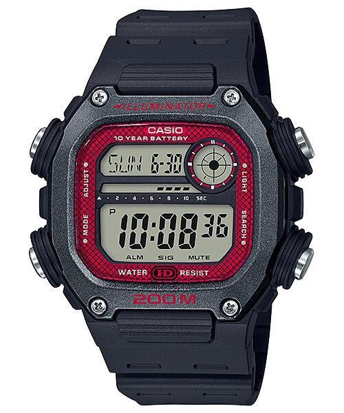 DW-291H-1BV Reloj Casio para Hombre, Illuminator 10 Años de Batería