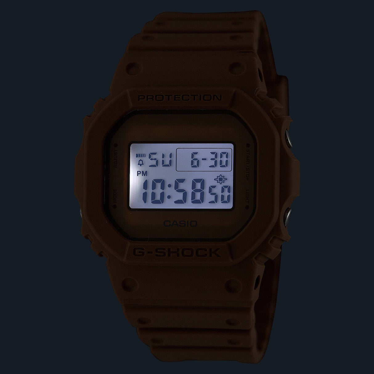 DW-5600NC-5 Reloj G-Shock Digital Unisex pulsera de caucho