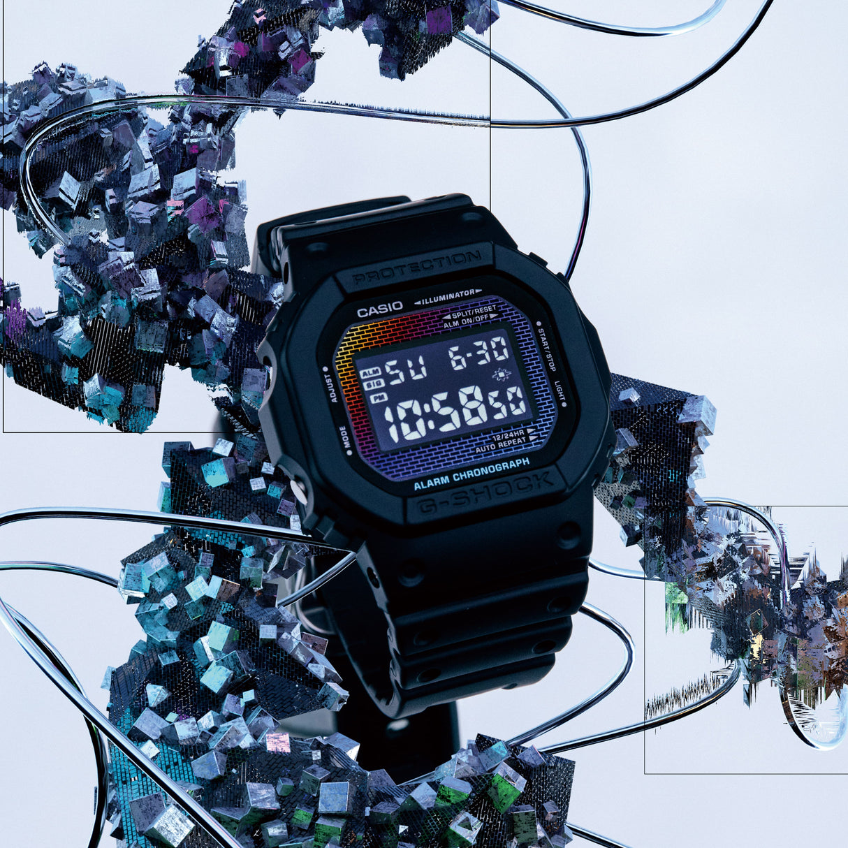 DW-5600RW-1 G-Shock reloj para caballero pulsera de resina