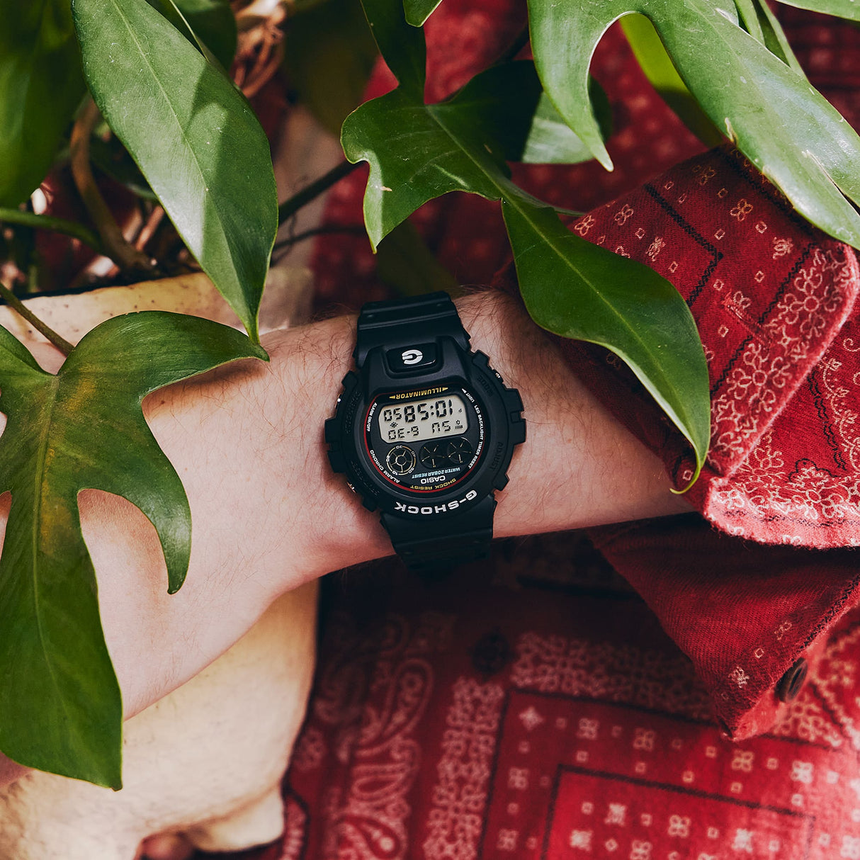 DW-6900RL-1 G-Shock reloj de hombre correa de resina