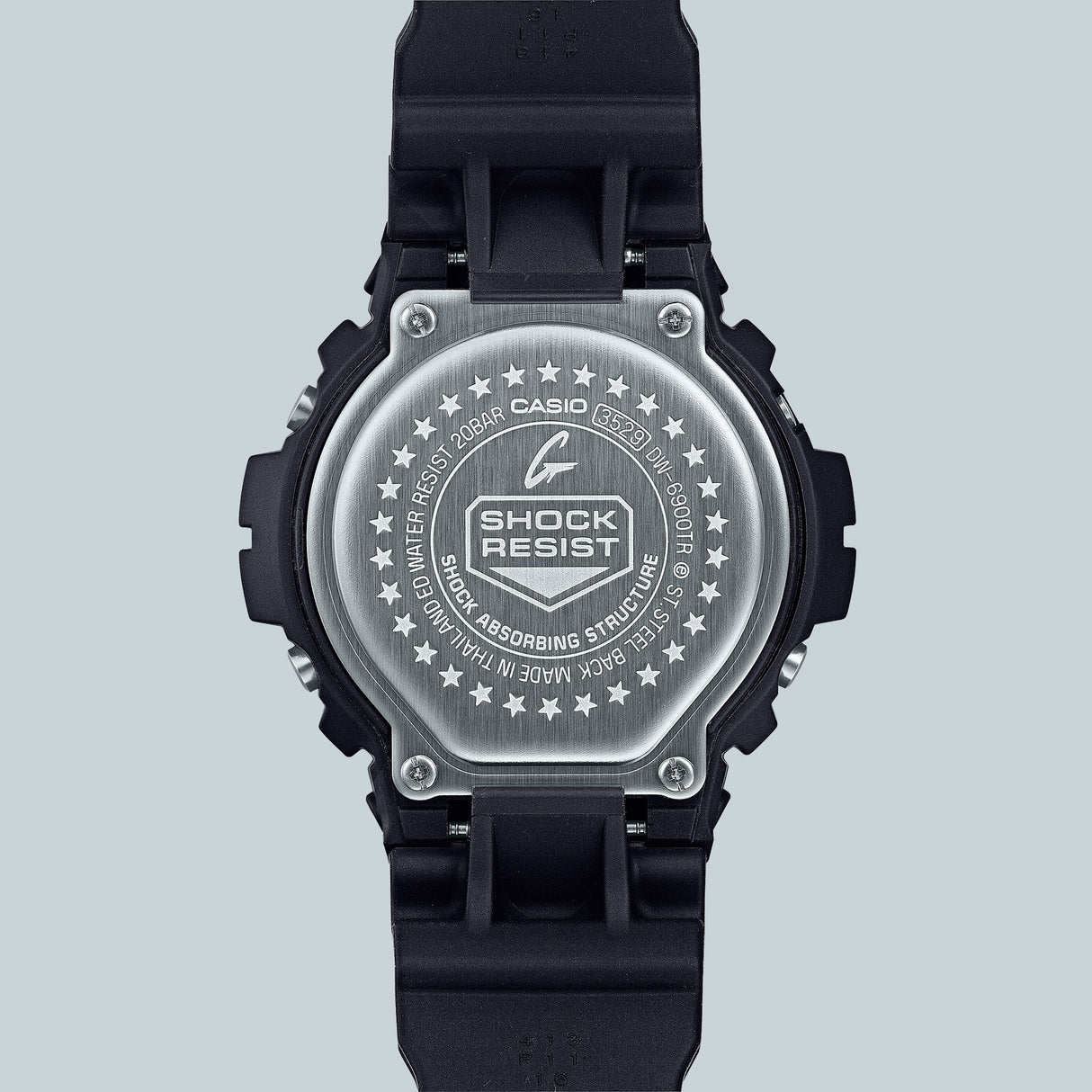 DW-6900TR-1 Reloj G-Shock de hombre pulsera de resina