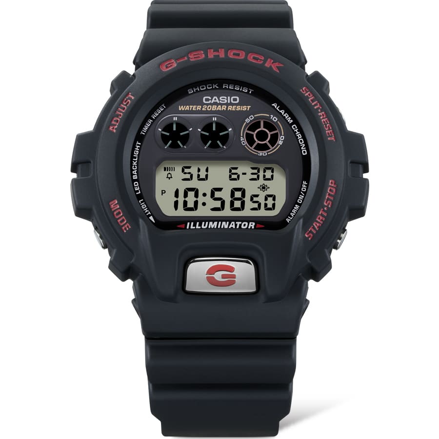 DW-6900TR-1 Reloj G-Shock de hombre pulsera de resina