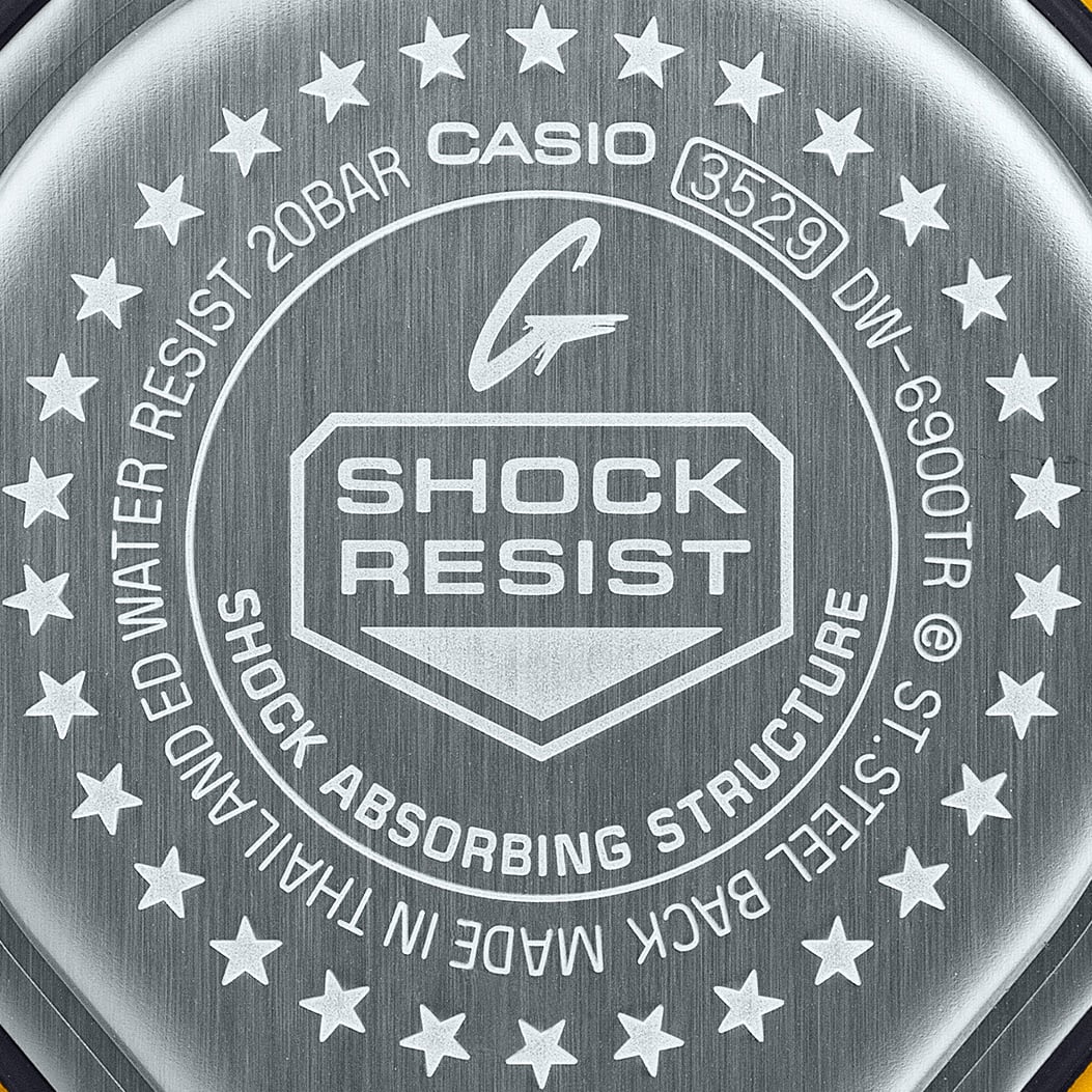 DW-6900TR-4 Reloj G-Shock de hombre pulsera de resina