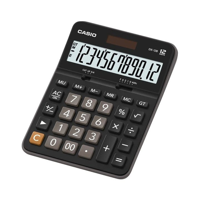 DX-12B-BK Calculadora Casio de Mesa