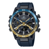 ECB-2000NP-1A Reloj Edifice Sospensione de caballero pulsera de silicona