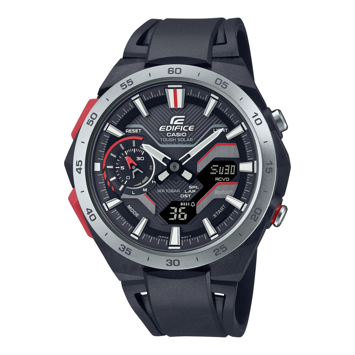 ECB-2200P-1A Edifice Windflow Tough Solar Reloj para Hombre