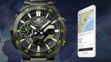 ECB-2200RC-1A3 Reloj Edifice de caballero pulsera de metal