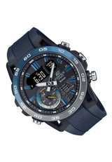 ECB-40NP-1A Edifice Reloj Doble Hora de Resina para Hombre