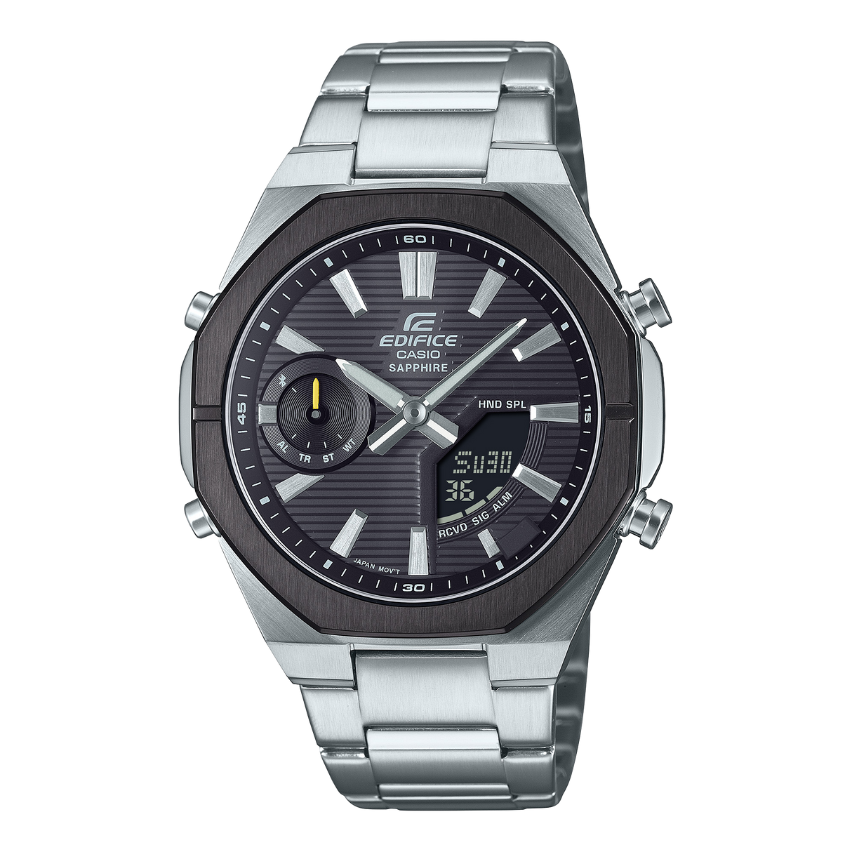 ECB-S10DB-1A Reloj Edifice Bluetooth de caballero pulsera de metal