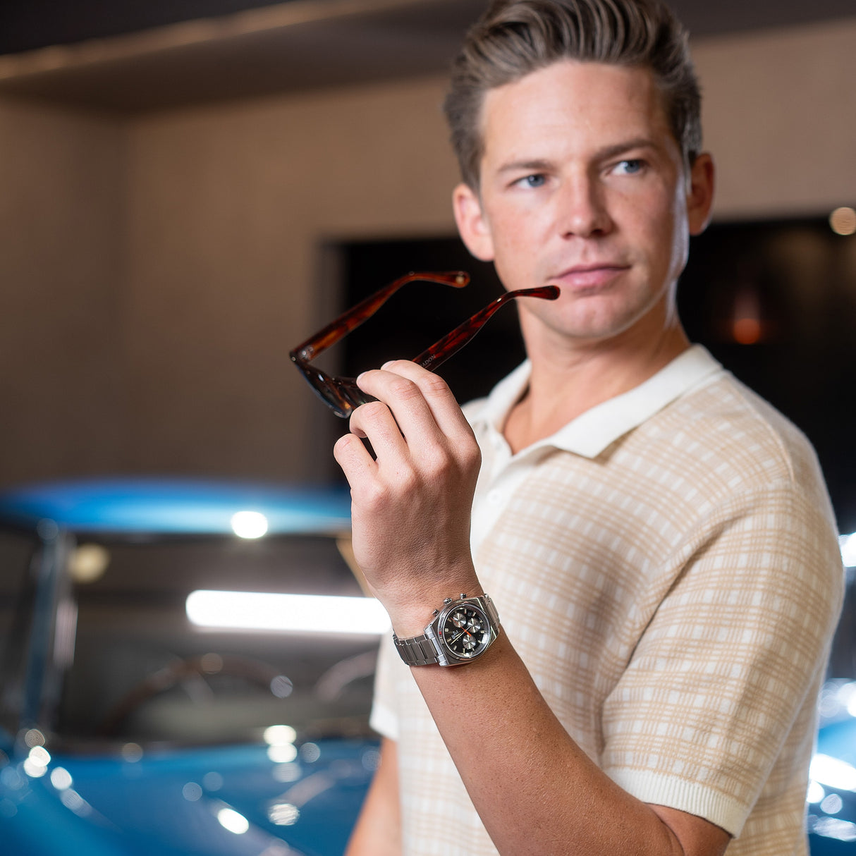 EFB-730D-1AVCF Reloj Edifice de hombre correa de metal