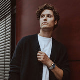 EFK-100D-2A Reloj Edifice de hombre automático banda de metal