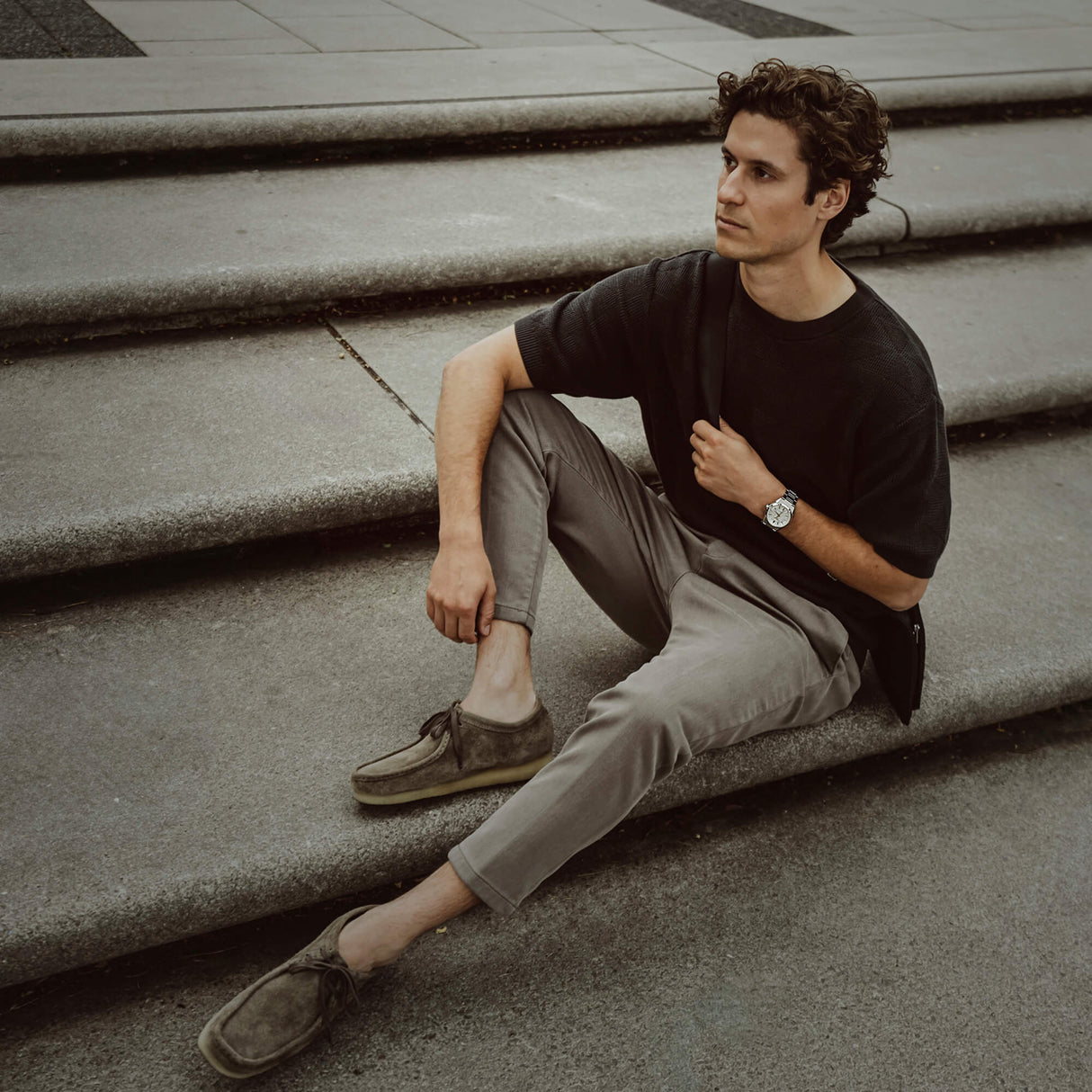 EFK-100D-7A Reloj Edifice de hombre pulsera de metal