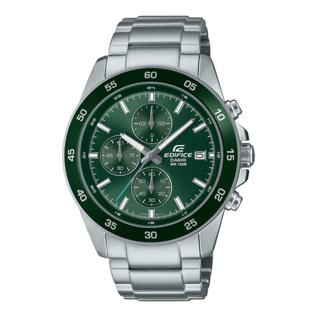 EFR-526D-3AV Reloj Edifice Análogo para Caballero Banda de Acero Inoxidable