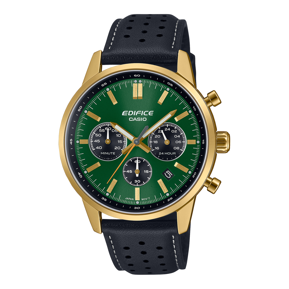 EFR-575CL-3A Reloj Edifice de caballero banda de piel