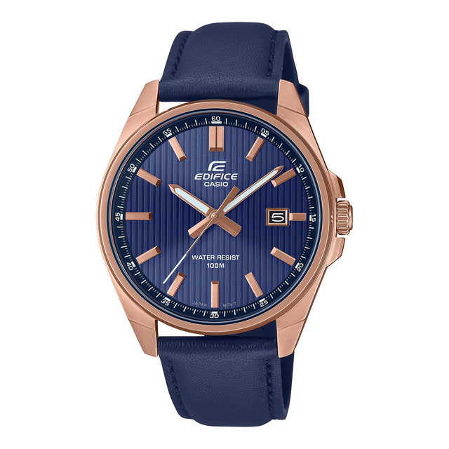 EFV-150CL-2AV Edifice Reloj para Hombre Análogo Pulsera de Cuero