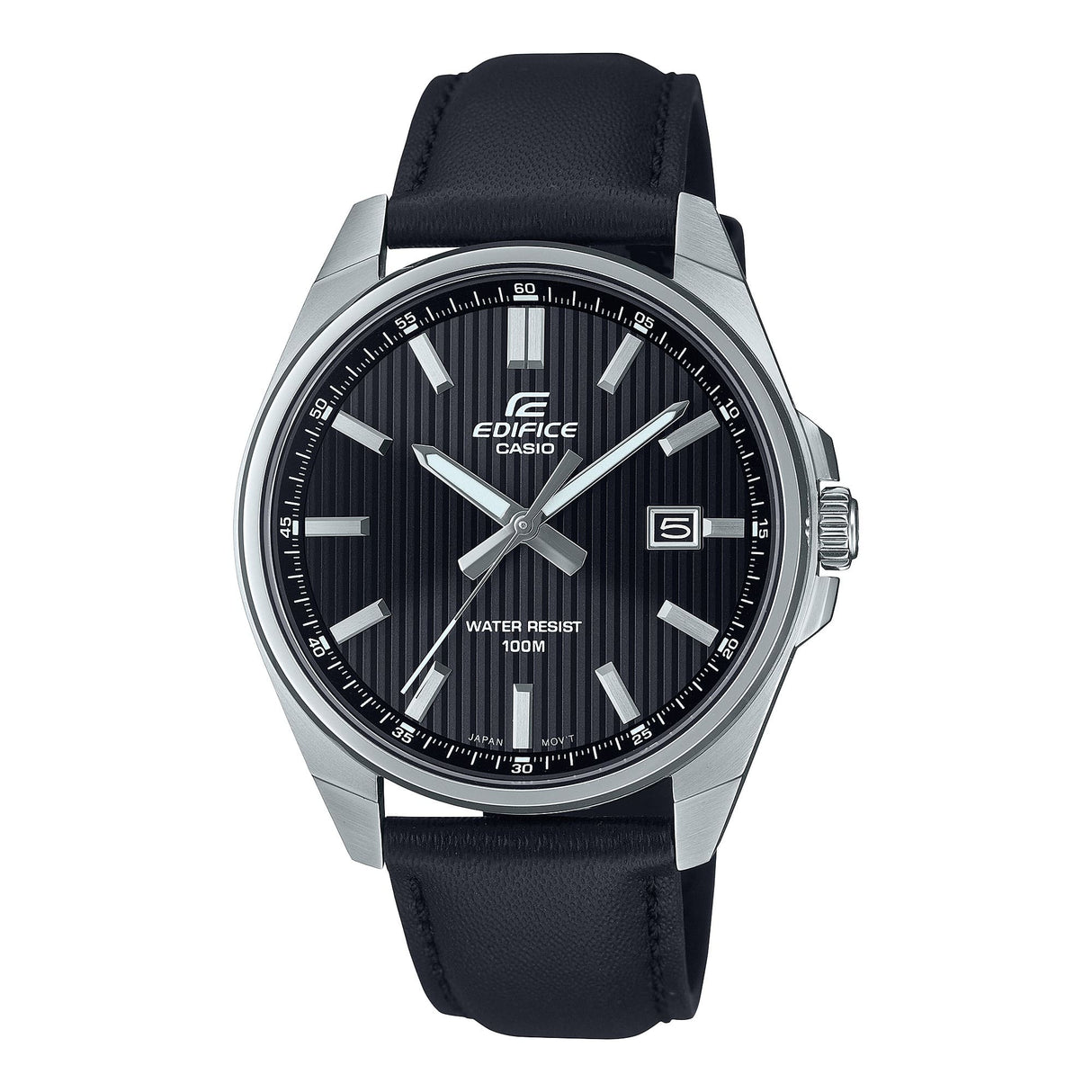 EFV-150L-1AV Edifice Reloj para Hombre Análogo Pulsera de Cuero