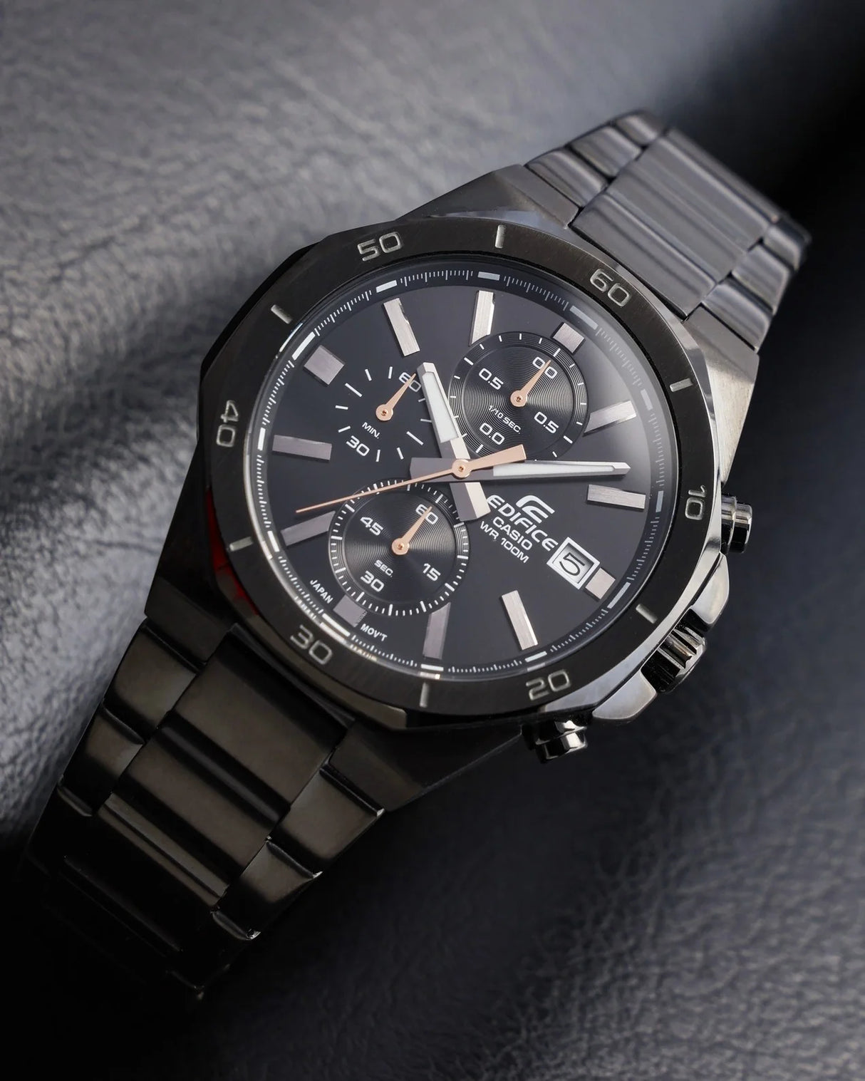EFV-640DC-1AV Edifice Reloj para caballero pulsera de metal