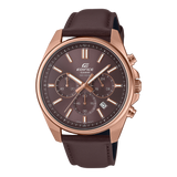 EFV-650CL-5AV Reloj Edifice de hombre pulsera de cuero