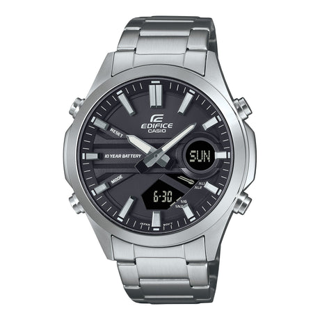 EFV-C120D-1A Edifice Reloj para caballero con doble hora