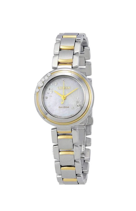 EM0464-59D Citizen Eco-Drive de dama pulsera de acero inoxidable