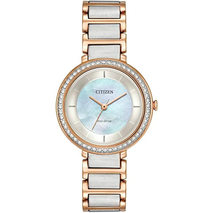 EM0483-89D Reloj Citizen Cristal de señorita pulsera de metal