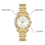 EM0692-54D Citizen Jolie de dama pulsera de metal