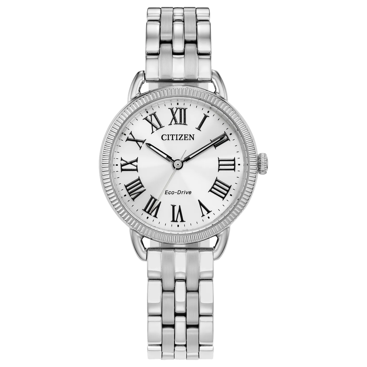 EM1050-56A Reloj de dama Citizen Coin Edge correa de acero inoxidable