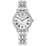 EM1050-56A Reloj de dama Citizen Coin Edge correa de acero inoxidable