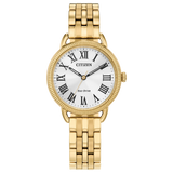 EM1052-51A Reloj Citizen Classic Coin Edge de dama pulsera de metal