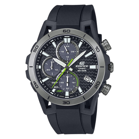 EQS-960PB-1AV Edifice Sospensione Reloj para Hombre Pulsera de Resina