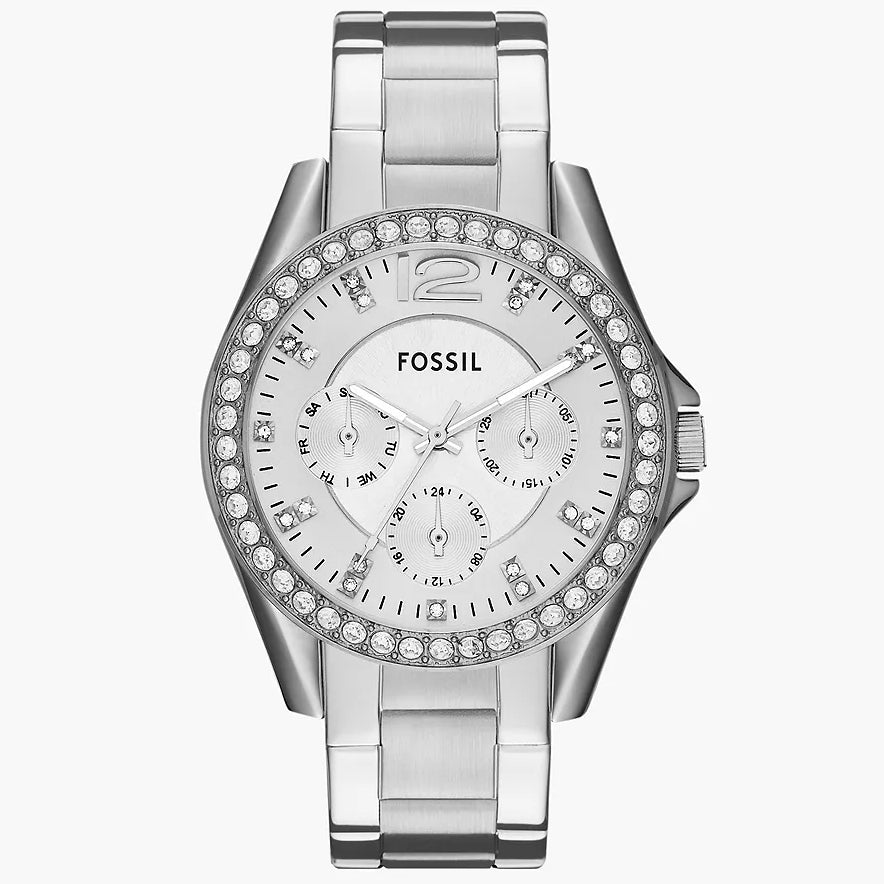 ES3202 Reloj Fossil Riley de dama pulsera de metal