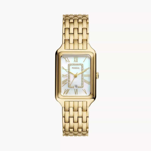 ES5304 Fossil para mujer pulsera de metal cuadrado