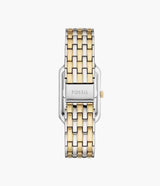 ES5305 Fossil para mujer pulsera de metal plateado con dorado