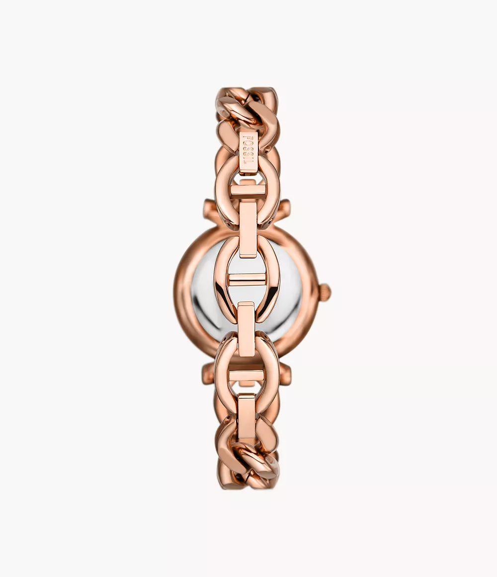 ES5330 Reloj Fossil Carlie de dama pulsera de metal 28 mm