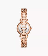 ES5330 Reloj Fossil Carlie de dama pulsera de metal 28 mm