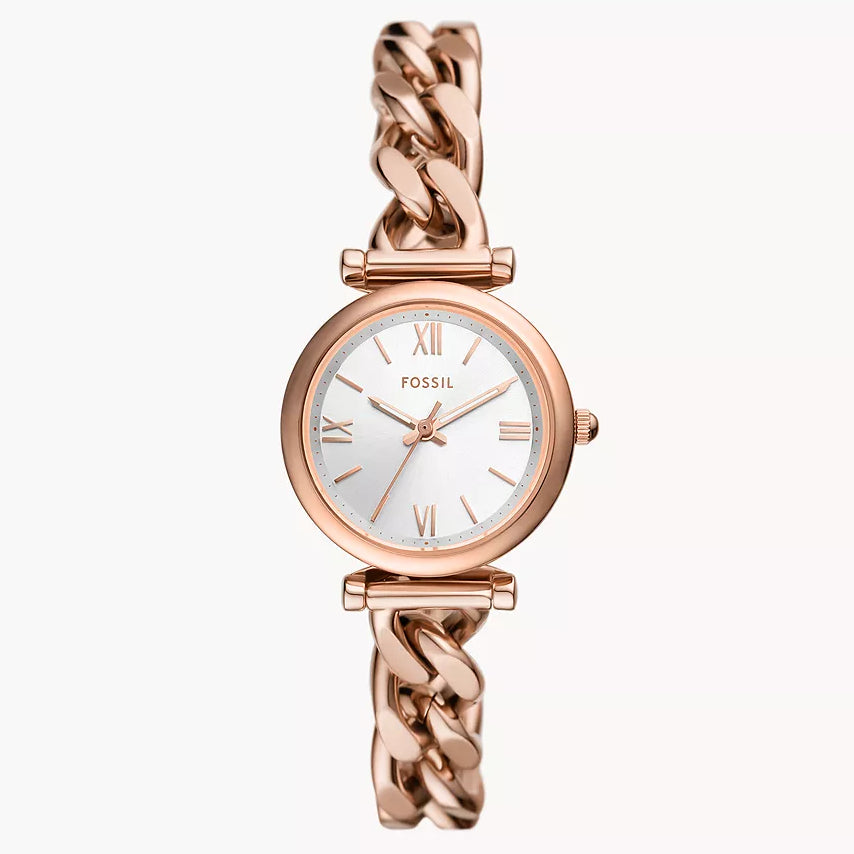 ES5330 Reloj Fossil Carlie de dama pulsera de metal 28 mm