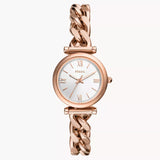 ES5330 Reloj Fossil Carlie de dama pulsera de metal 28 mm