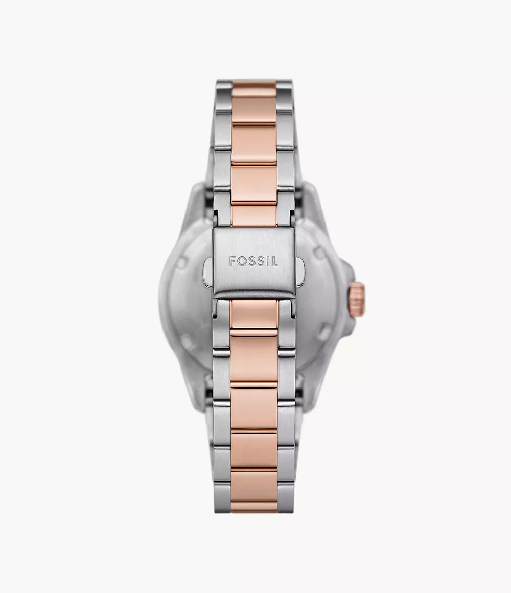 ES5348 Reloj Fossil Blue Dive de dama pulsera de metal 36 mm
