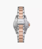 ES5348 Reloj Fossil Blue Dive de dama pulsera de metal 36 mm
