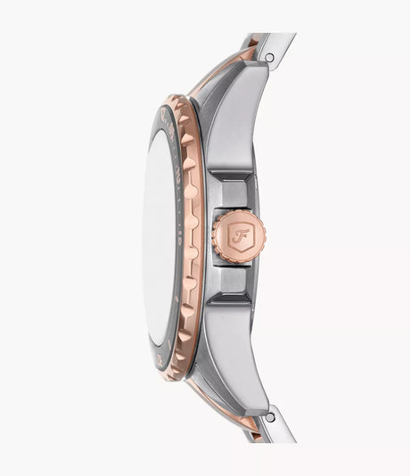 ES5348 Reloj Fossil Blue Dive de dama pulsera de metal 36 mm