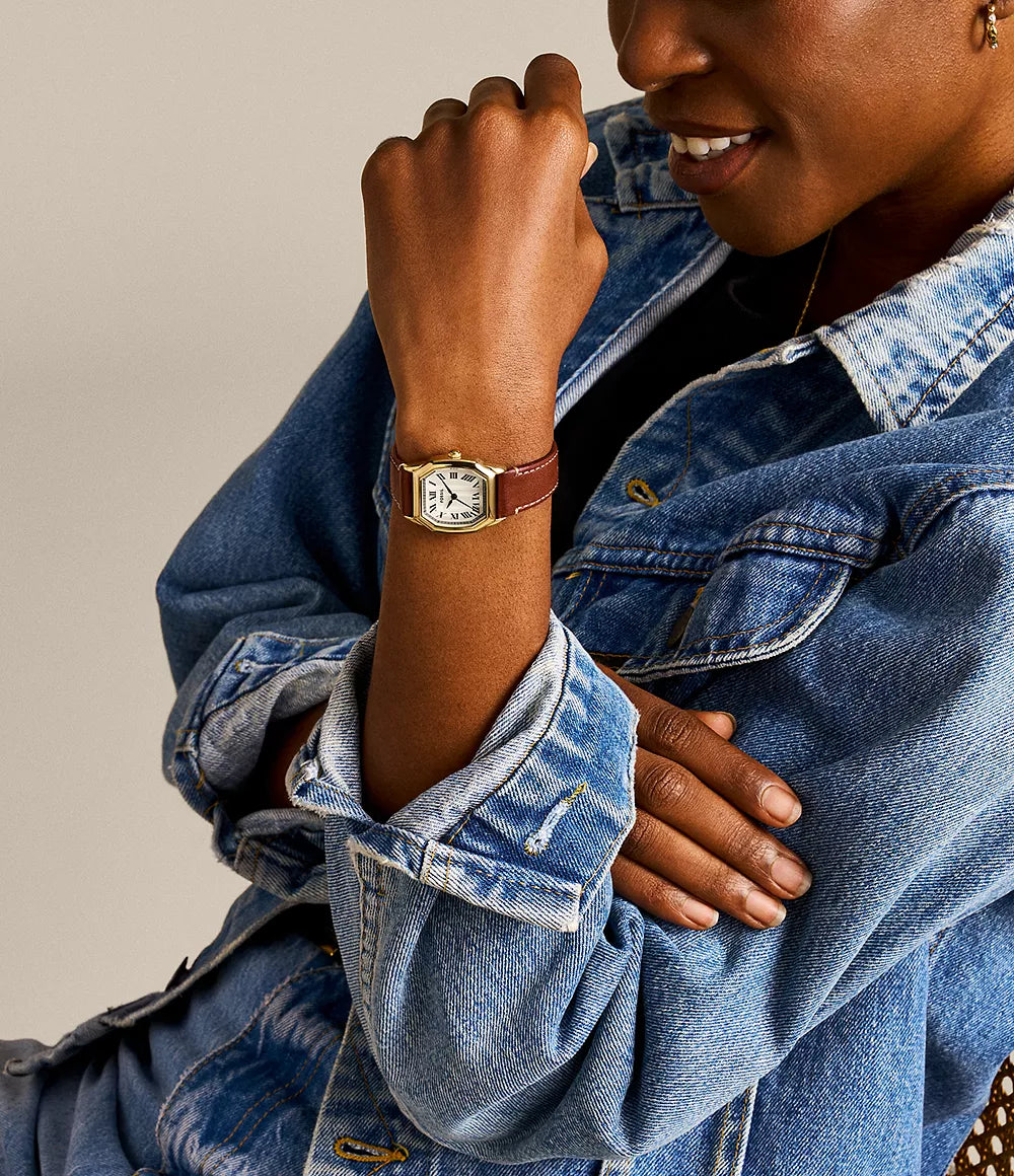 ES5364 Reloj Fossil Harlow de dama correa de piel 27 mm