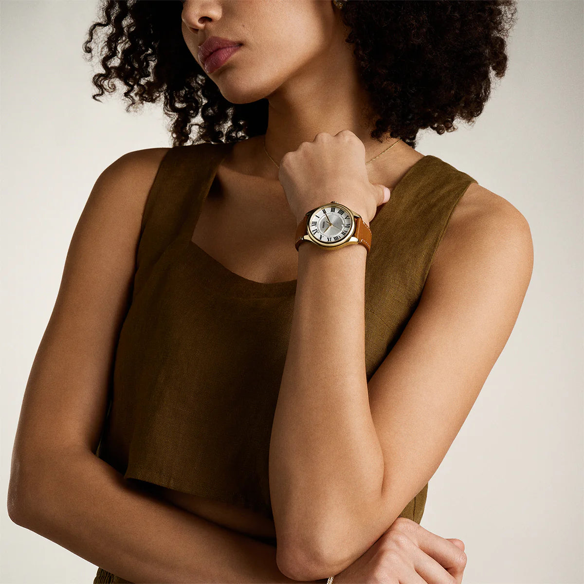 ES5397 Reloj Fossil Gilmore de dama correa de piel 38mm
