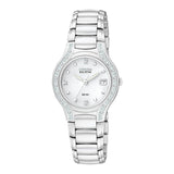 EW0970-51B Reloj Citizen Eco-Drive Silhouette de dama correa de metal