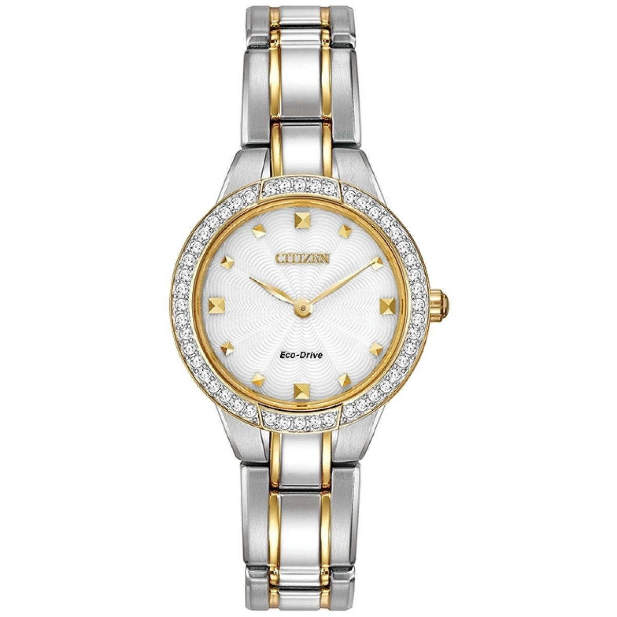 EX1364-59A Citizen Eco-Drive de dama pulsera de metal