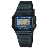 F-105W-1A Reloj Casio Unisex, Vintage Clásico Illuminator
