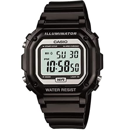 F-108WHC-1ACF Reloj Casio para Hombre, Illuminator