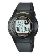 F-200W-9A Reloj Casio para Hombre, Illuminator 10 Años de Batería